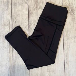 Black Pocket Capris 20”